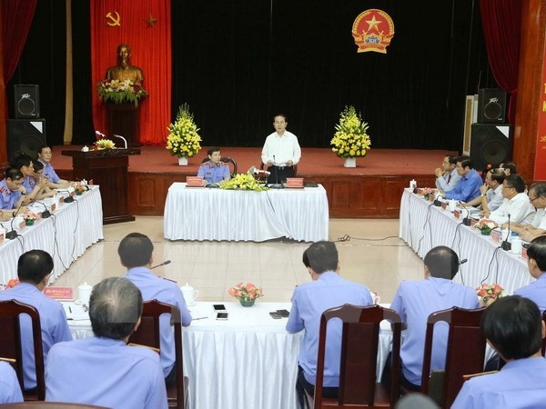 President Tran Dai Quang works with the Supreme People’s Procuracy - ảnh 1